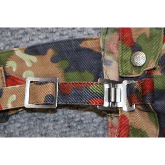 Vintage Swiss Army M70 Alpenflage Jacket & Overalls Set 46-76 Camouflage - Picture 14 of 16